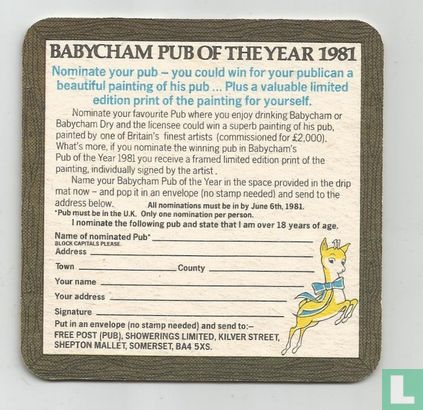 Babycham Pub of the Year 1981 - Bild 2