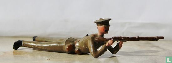 British Infantry Peak Caps (lying firing) - Image 2