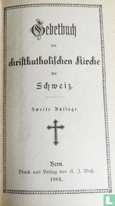 Gebetbuch der Christkatholischen Kirche der Schweiz - Bild 3