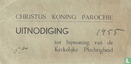 1955 Amsterdam Christus-Koning-Parochie