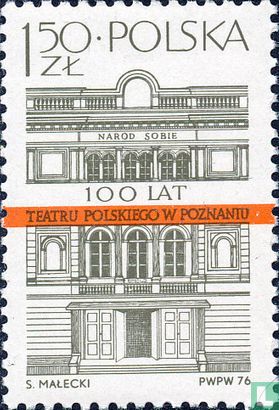 100 Jahre polnischen Theaters Poznan