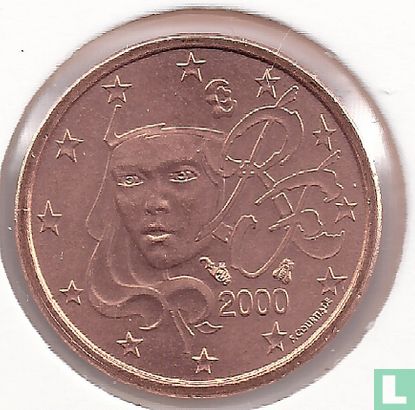Frankrijk 1 cent 2000 - Afbeelding 1