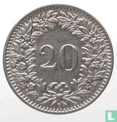 Zwitserland 20 rappen 1924 - Afbeelding 2