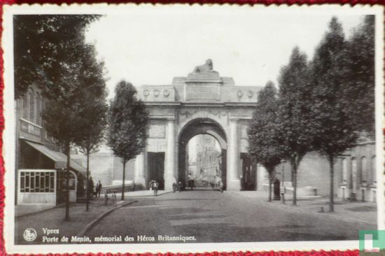 Ypres Porte de Menin, Mémorial des Héros Britanniques Ieper - Afbeelding 1