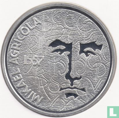 Finland 10 euro 2007 (PROOF) "Mikael Agricola and the Finnish language" - Image 2