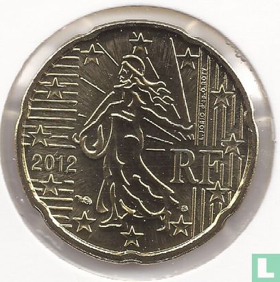 Frankreich 20 Cent 2012 - Bild 1
