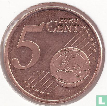 Spain 5 cent 2007 - Image 2