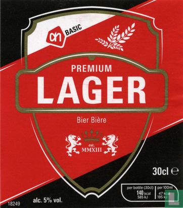 AH Basic Premium Lager - Image 1