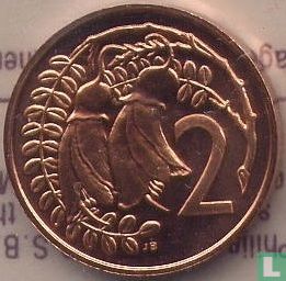 Nieuw-Zeeland 2 cents 1983 (platte top 3) - Afbeelding 2
