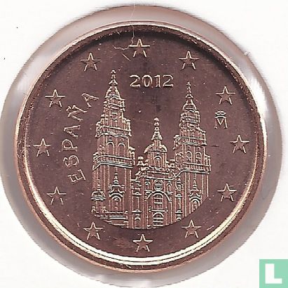 Spain 1 cent 2012 - Image 1