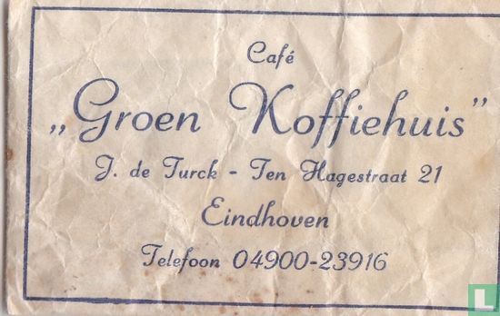 Café "Groen Koffiehuis"  - Afbeelding 1
