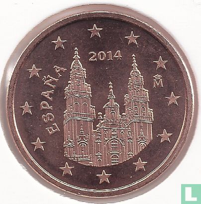 Spanje 5 cent 2014 - Afbeelding 1