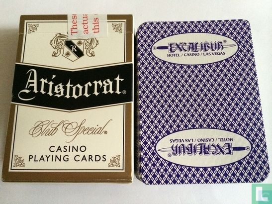 Aristocrat - Club Special Casino Playing Cards - Excalibur Hotel Casino Las  Vegas - Card game - LastDodo