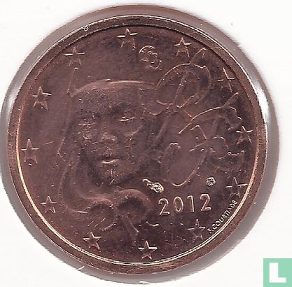 France 2 cent 2012 - Image 1