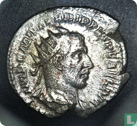 Romeinse Rijk, AR Antoninianus, 244-249 AD, Philippus I , Rome, 244 AD - Afbeelding 1