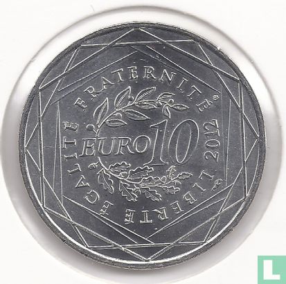 Frankrijk 10 euro 2012 "Bourgogne" - Afbeelding 1