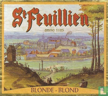 St. Feuillien Blonde-Blond 75cl - Afbeelding 1