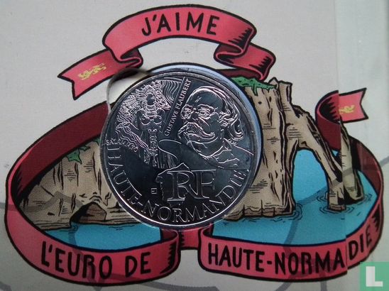Frankrijk 10 euro 2012 "Haute - Normandie" - Afbeelding 3