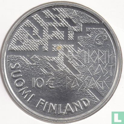 Finlande 10 euro 2007 "175th anniversary Birth of Adolf Erik Nordenskiöld" - Image 2