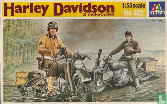 Harley Davidson 2 motorcycles - Afbeelding 1