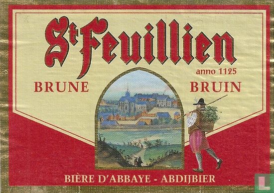 St. Feuillien Brune-Bruin - Afbeelding 1