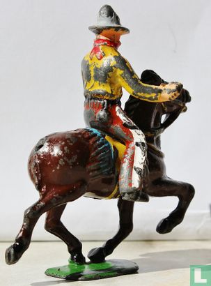 Mounted cowboy (two gun) - Afbeelding 2