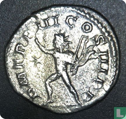 Roman Empire, AR Denarius, 218-222 AD, Elagabalus, Rome, 220 AD - Image 2
