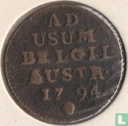 Austrian Netherlands 1 liard 1794 - Image 1