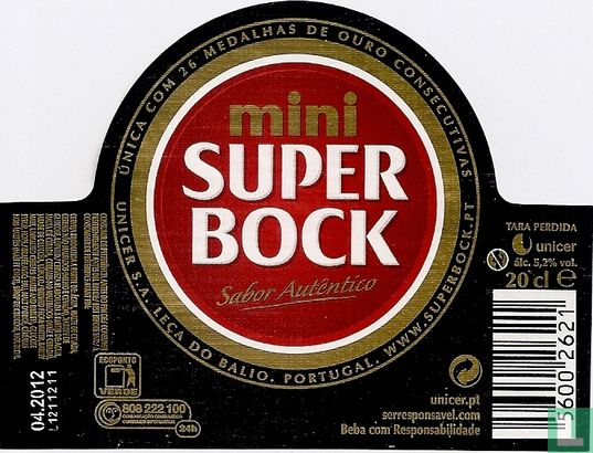 Super Bock Mini 20cl - Image 1