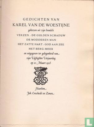 Gedichten van Karel Van de Woestijne - Image 3