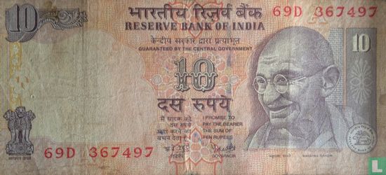 Indien 10 Rupien 2007 (A) - Bild 1