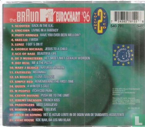 The Braun MTV Eurochart '96 volume 2 - Afbeelding 2
