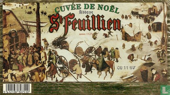 St. Feuillien Cuvée de Noël 75cl - Afbeelding 1
