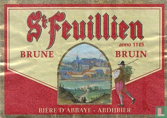 St. Feuillien Brune-Bruin - Afbeelding 1