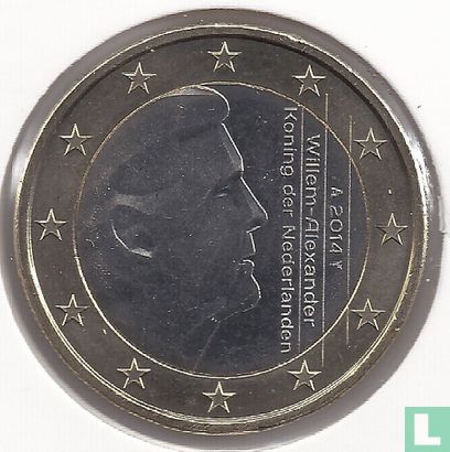 Netherlands 1 euro 2014 - Image 1