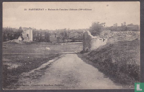 Parthenay, Ruines de l'ancien Chateau