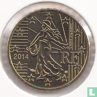 France 10 cent 2014 - Image 1