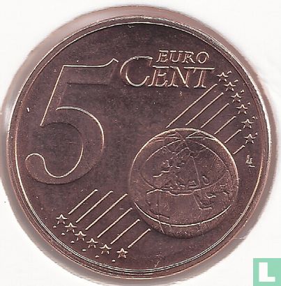 Lettonie 5 cent 2014 - Image 2