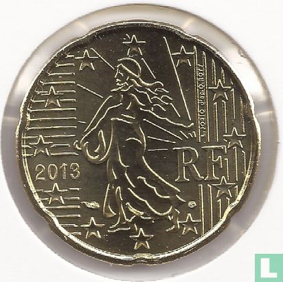 Frankreich 20 Cent 2013 - Bild 1