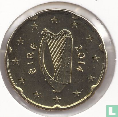 Irland 20 Cent 2014 - Bild 1