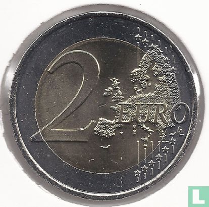 Frankrijk 2 euro 2013 "50th Anniversary of the Élysée Treaty" - Afbeelding 2