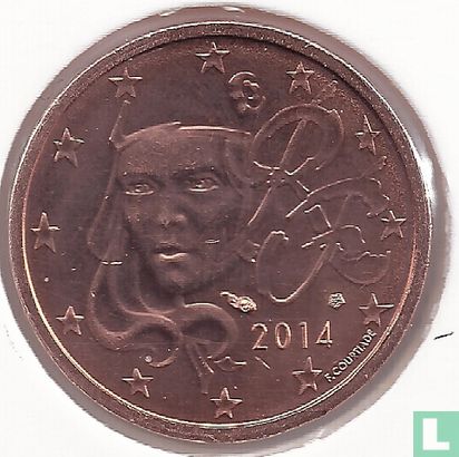Frankrijk 2 cent 2014 - Afbeelding 1
