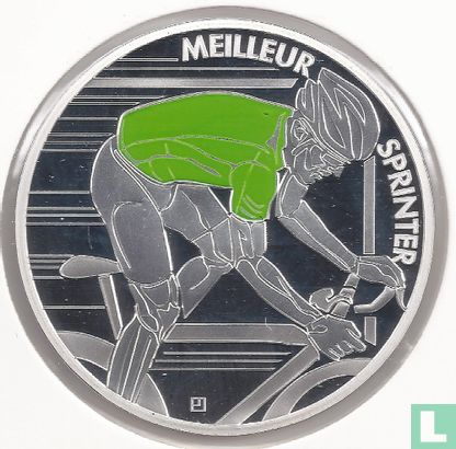 France 10 euro 2013 (PROOF) "100th edition of the Tour de France - Best Sprinter" - Image 2