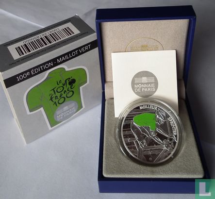 France 10 euro 2013 (PROOF) "100th edition of the Tour de France - Best Sprinter" - Image 3