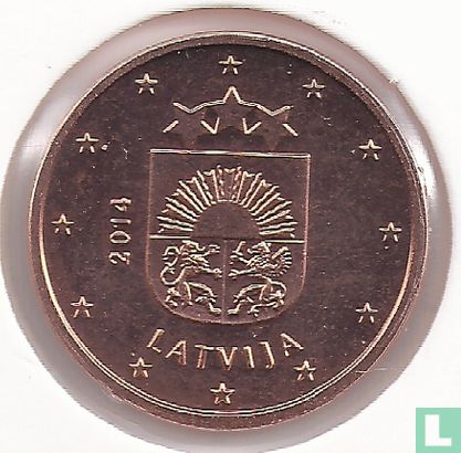 Letland 1 cent 2014 - Afbeelding 1