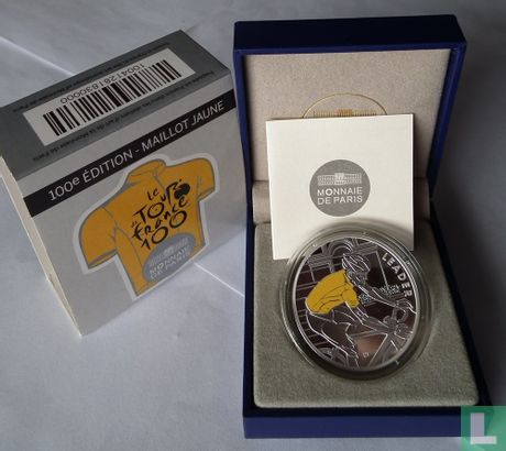 France 10 euro 2013 (BE) "100th edition of the Tour de France - Leader" - Image 3