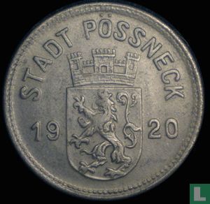 Pössneck 10 pfennig 1920 - Afbeelding 1