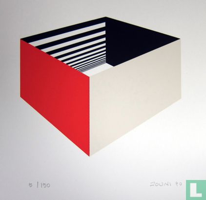 Opy Zouni, Constructivistische compositie, 1990