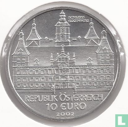 Autriche 10 euro 2002 (special UNC) "Eggenberg Castle" - Image 1