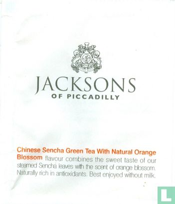 Chinese Sencha Green Tea with Natural Orange Blossem - Afbeelding 1